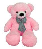 Large 3‑feet soft pink teddy bear plush toy
