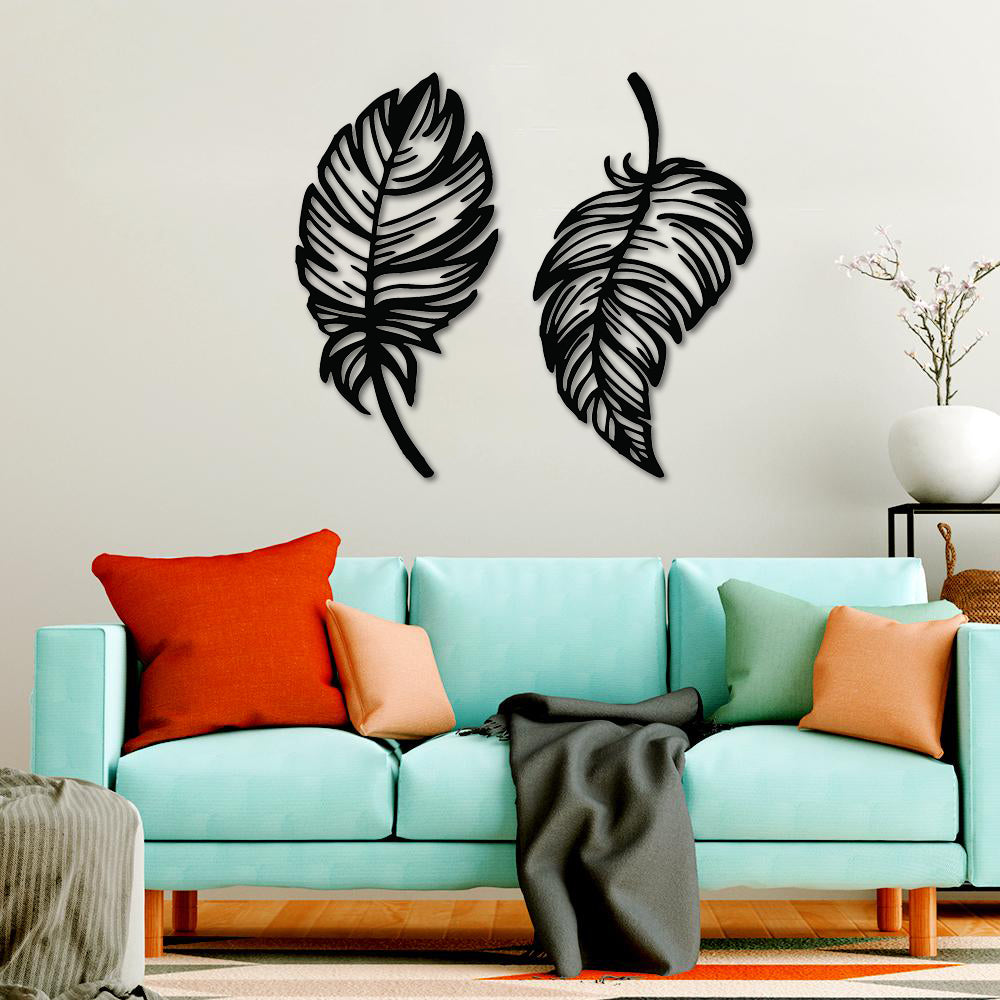 leaf wall hanging